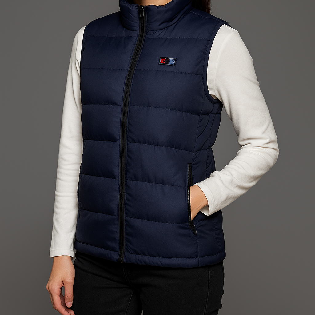 Veste sans manche chauffante 9 zones – Confort thermique garanti