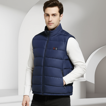 Veste sans manche chauffante 9 zones – Confort thermique garanti