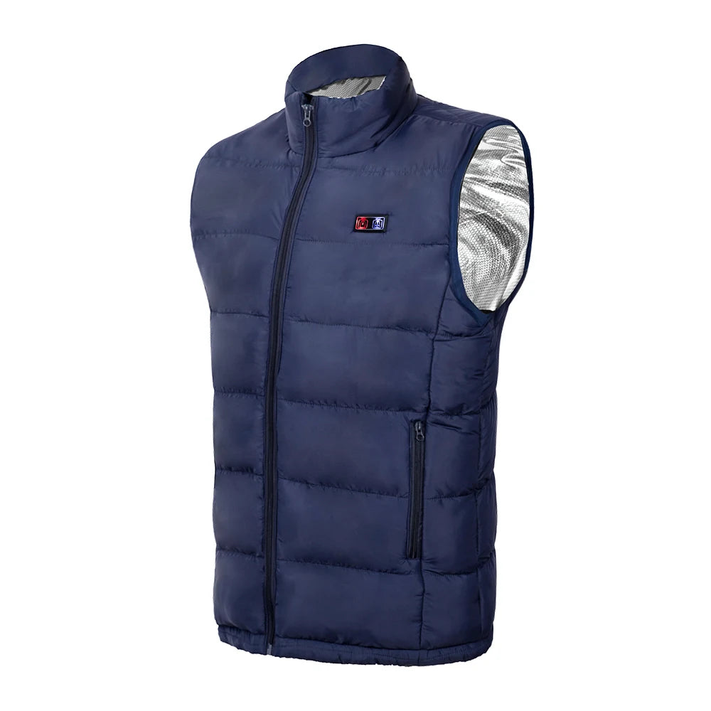 Veste sans manche chauffante 9 zones – Confort thermique garanti