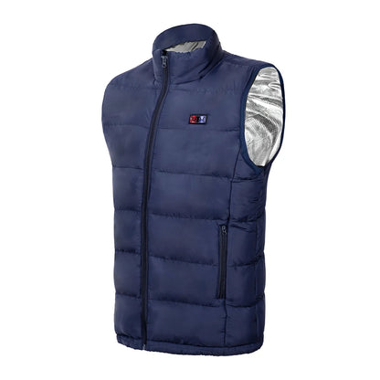 Veste sans manche chauffante 9 zones – Confort thermique garanti