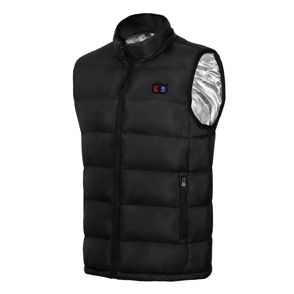Veste sans manche chauffante 9 zones – Confort thermique garanti