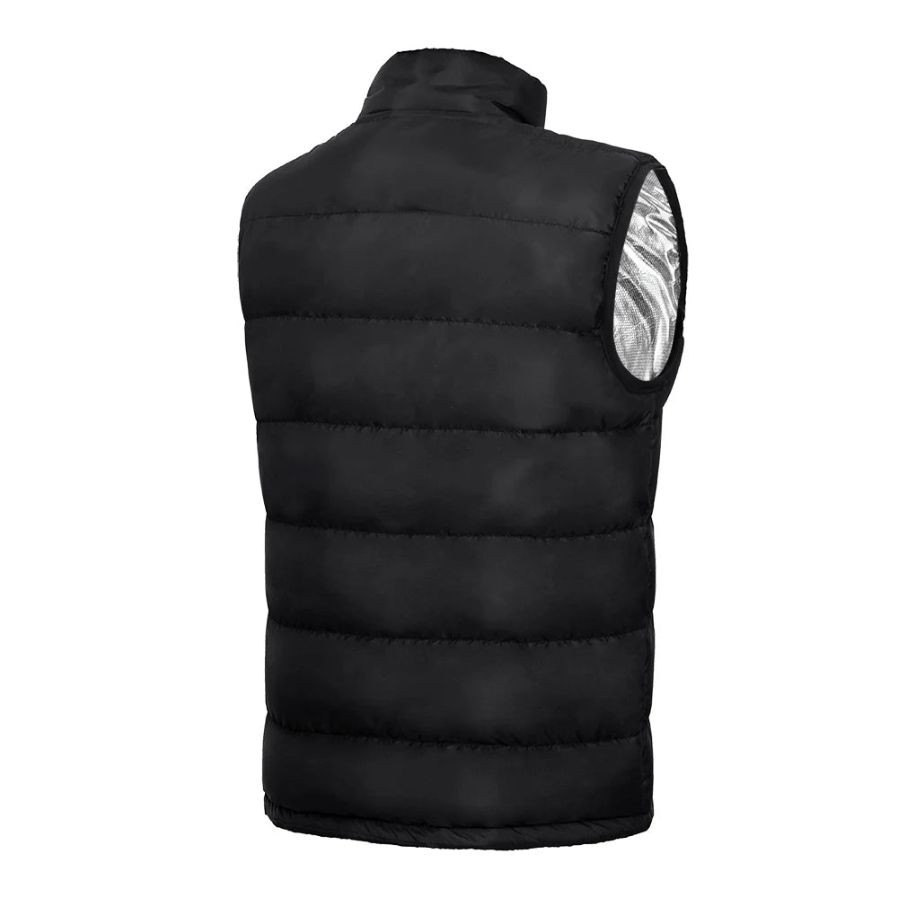 Veste sans manche chauffante 9 zones – Confort thermique garanti